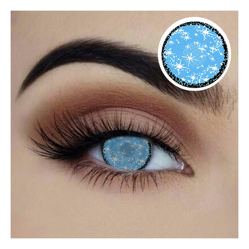 Starry Eyed Yearly Lenses - Starstruck Blue