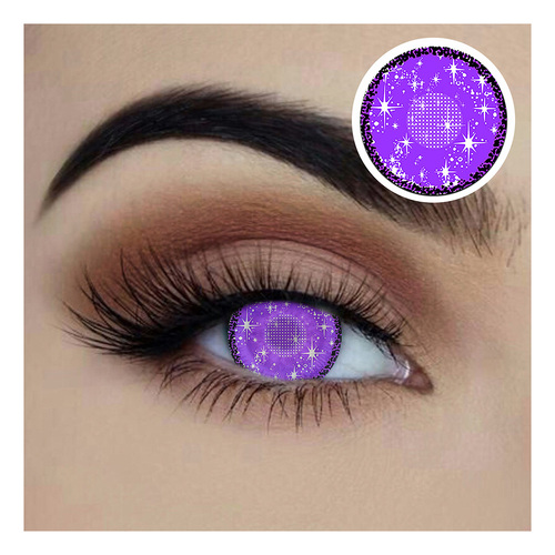 Starry Eyed Yearly Lenses - Starstruck Purple