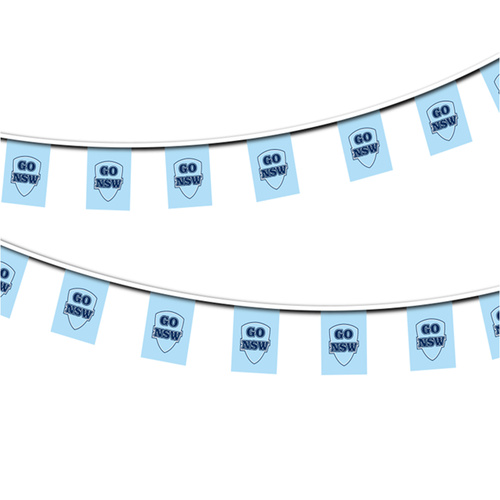 10pc NSW Sheet Bunting