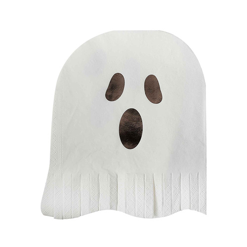 Fright Night Ghost Lunch Napkins 16 Pack