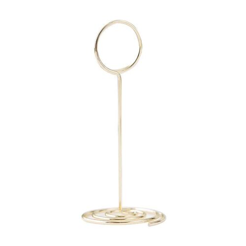 Gold Wedding Place Card Holder