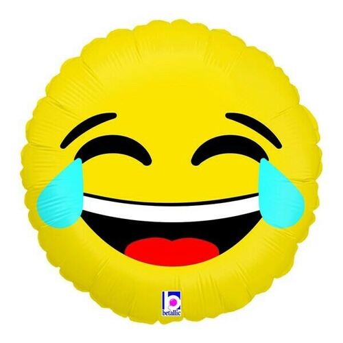 45cm Emoji Face Lol (Laugh Out Loud) Foil Balloon