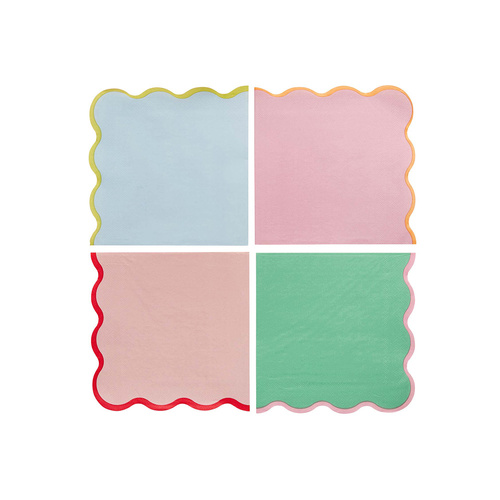 Bright Banquet Lunch Napkins 16 Pack