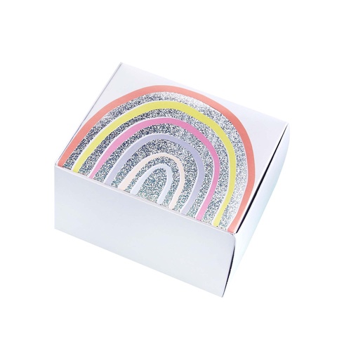 Enchanted Rainbow Mini Cake Boxes 10 Pack
