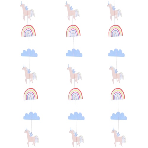 Enchanted Unicorn Hanging Decoration 5m