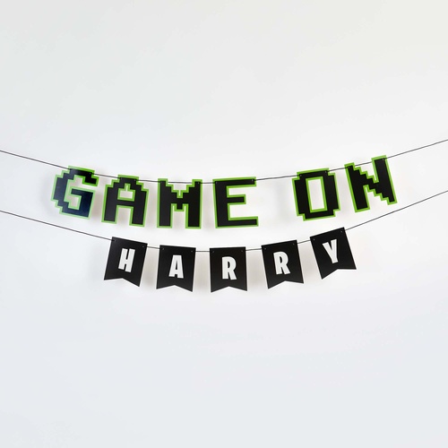 Game on! Customisable Card Banner 2.2m