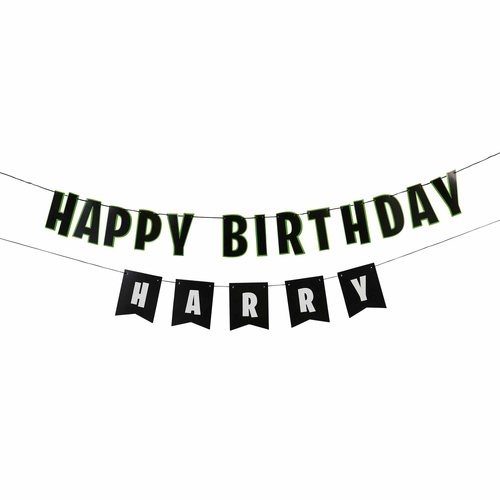 Happy Birthday Customisable Card Banner 2.2m