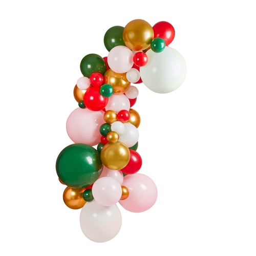 Holly Jolly Christmas Balloon Arch Kit