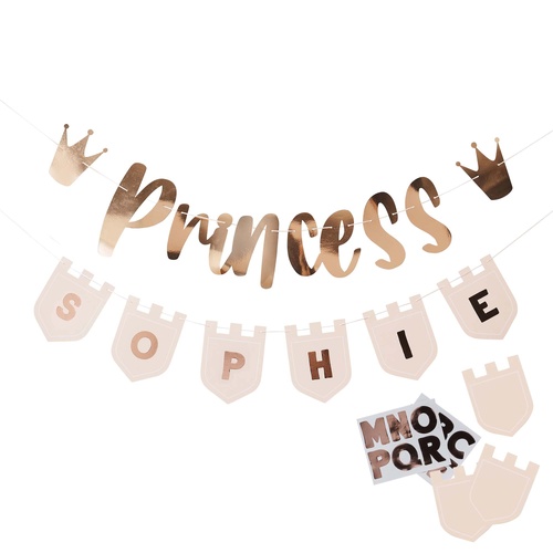 Little Princess Princess Customisable Card Banner 2.2m