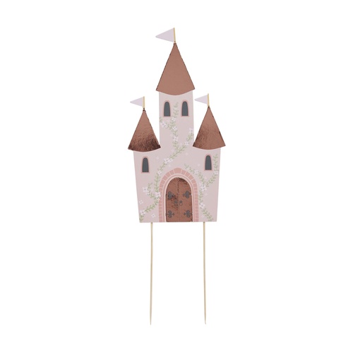 Little Princess Castle Card Cake Topper