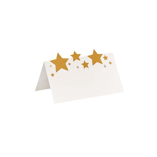 Cosy Christmas Star Place Cards 10 Pack