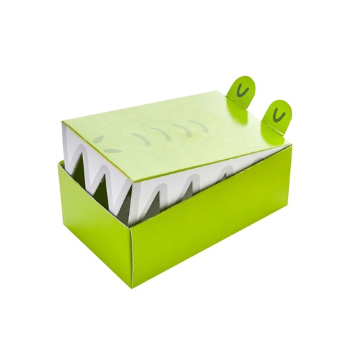 Snappy Birthday Crocodile Mini Cake Boxes 10 Pack