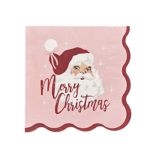 Santa Baby Lunch Napkins 16 Pack