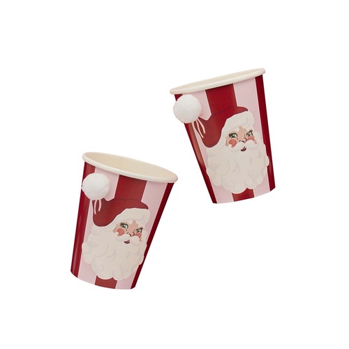 Santa Baby Paper Cups 266ml 8 Pack