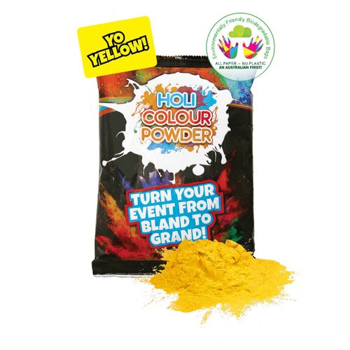 Holi Colour Powder Yellow