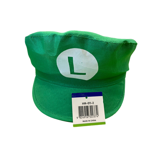 Plumber Luigi Hat Green