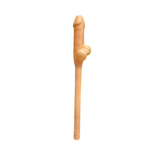 Willy Straws Flesh 28cm