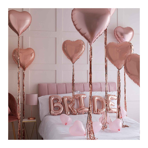 Blush Hen Balloon Pack Bride Bedroom Decor Pack