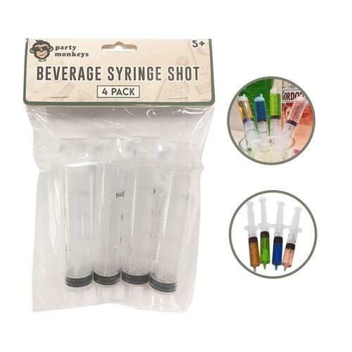 Drink Syringe Shots 20ml 4 Pack