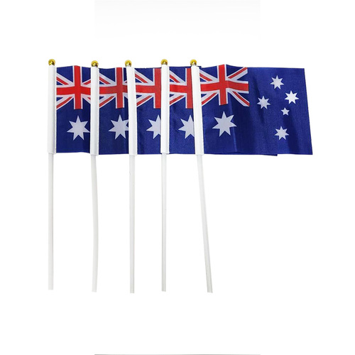 Australia Hand Flags 5 Pack