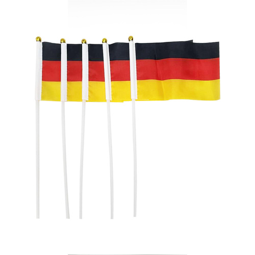 Germany Hand Flags 5 Pack