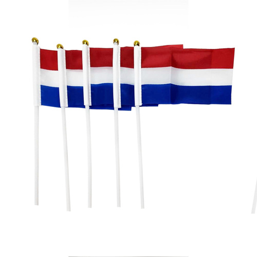 Netherlands Hand Flags 5 Pack