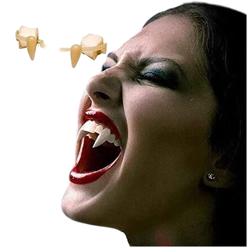Retractable Halloween Vampire Fangs