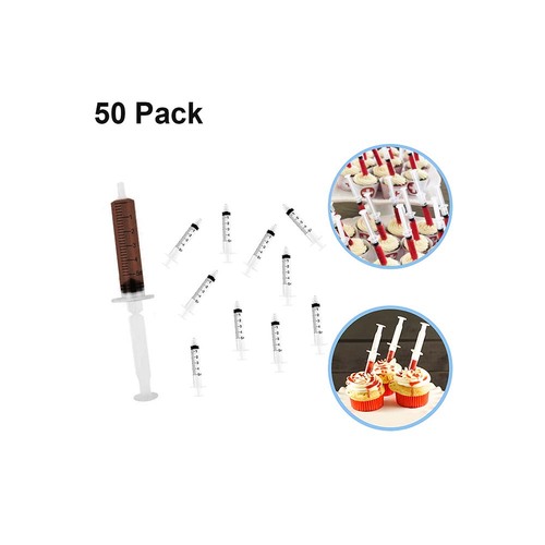 Dessert Syringe Shot 50 Pack