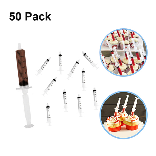 Dessert Syringe Shot 50 Pack