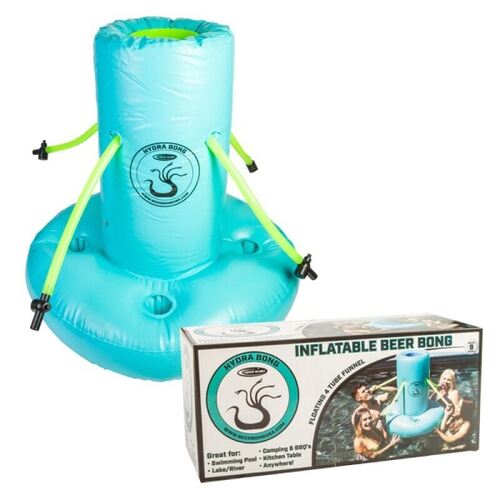 Inflatable Hydra Beer Bong