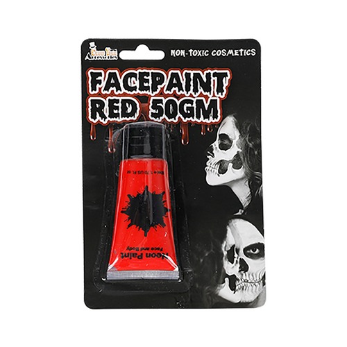 Halloween Makeup Facepaint Red 50grams