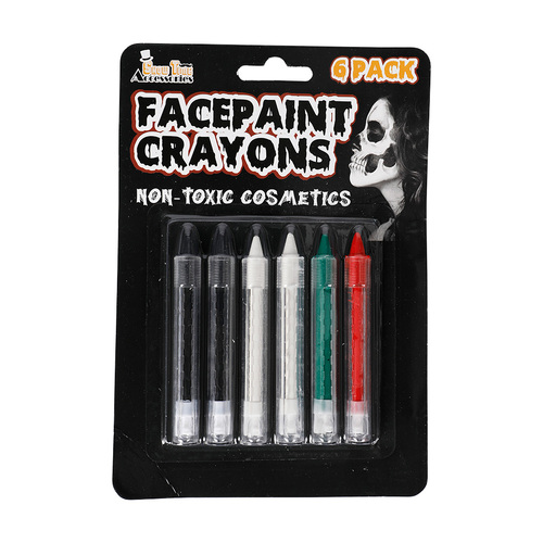 Facepaint Crayons 6 Pack
