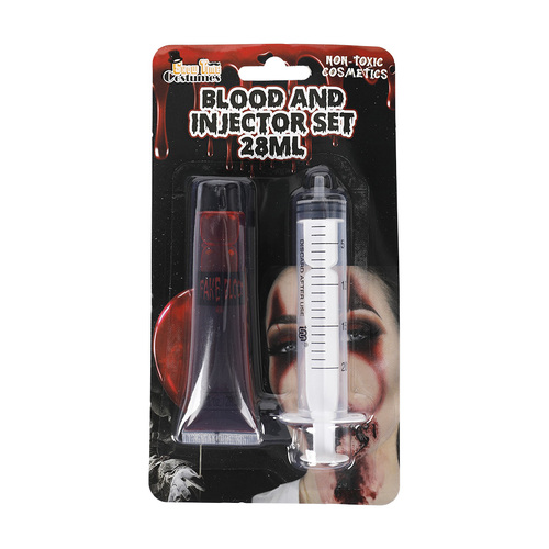 Halloween Fake Blood with Injector 28ml