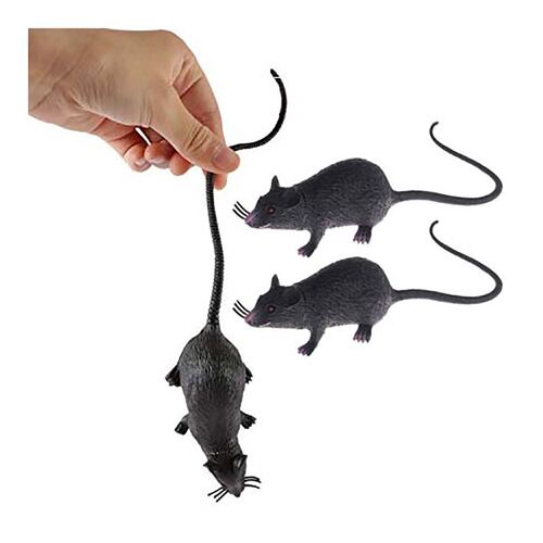 Black Mouse 15x5cm 3 Pack
