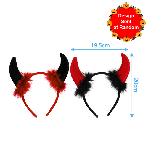 Halloween Headband Devil Horns