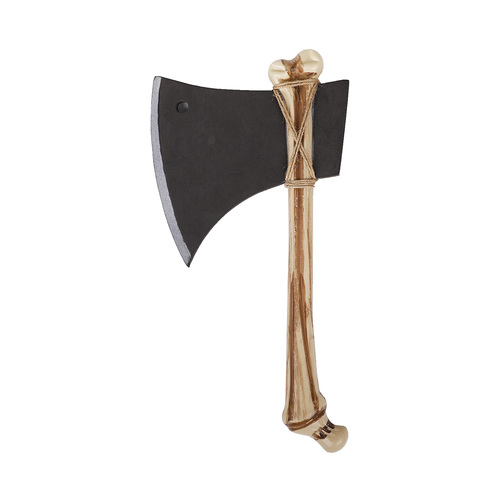 Halloween Weapon Axe Bone 37x19cm