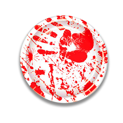 Bloody Paper Plates 23cm 6 Pack