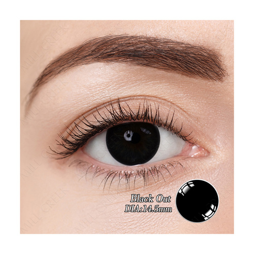 Black Out Contact Lens