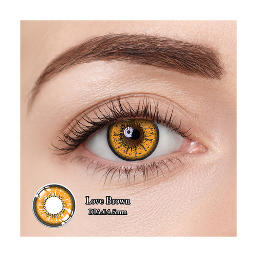 Love Brown Contact Lens