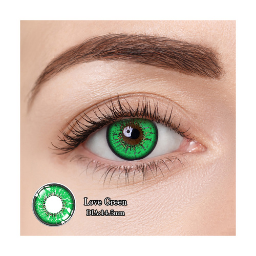 Love Green Contact Lens