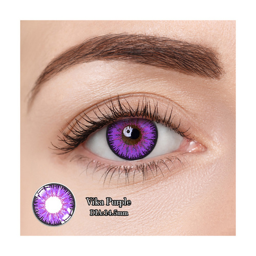Vika Purple Contact Lens