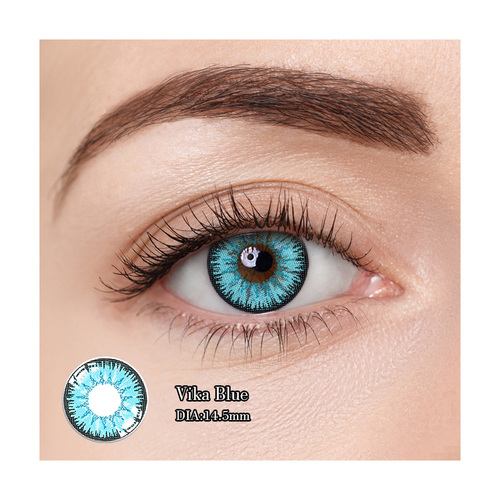 Vike Blue Contact Lens