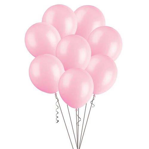 30cm Pink Decorator Balloons 100 Pack