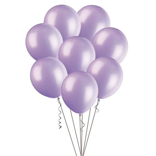 30cm Lavender Decorator Balloons 100 Pack