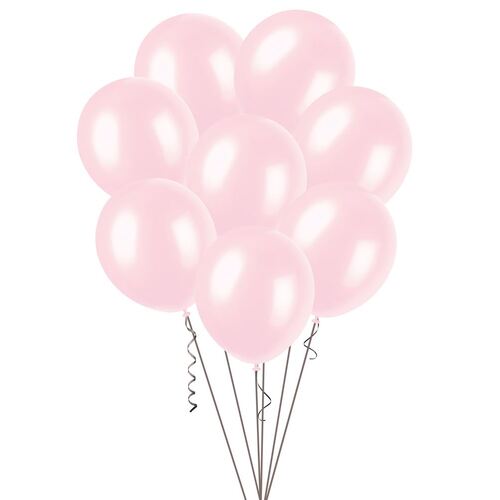 30cm Baby Pink Decorator Balloons 100 Pack