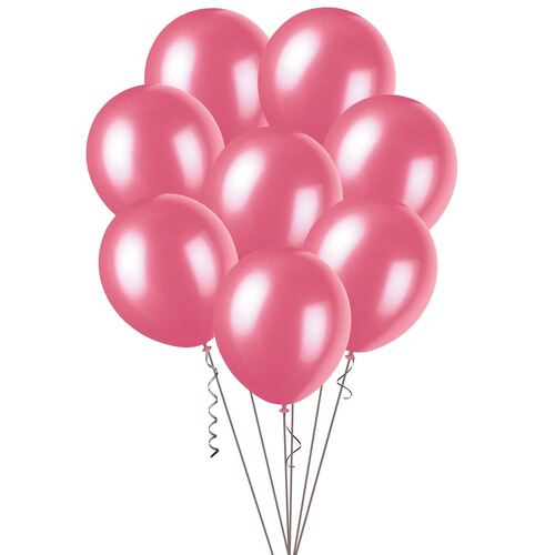 30cm Bubblegum Pink Decorator Balloons 25 Pack