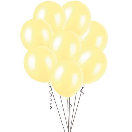 30cm Cream Decorator Balloons 25 Pack