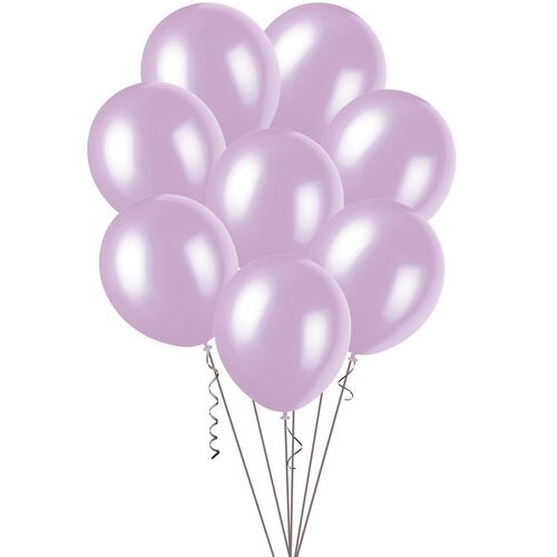 30cm Lavender Pearl Balloons 100 Pack