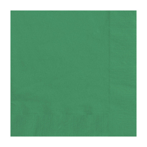 Emerald Green Luncheon Napkins 2ply 33cm X 33cm 20 Pack