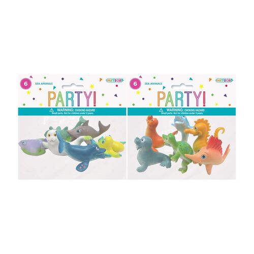 Sea Animals Assorted Inner 6 Pack